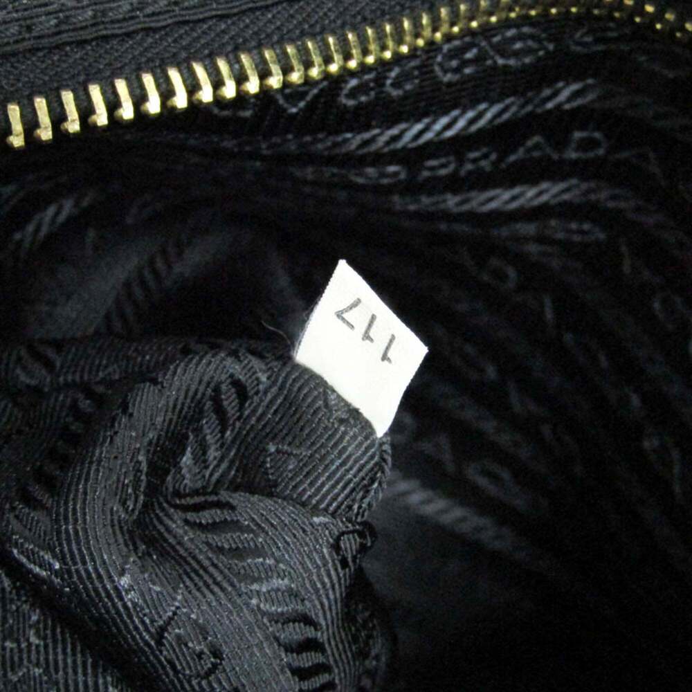 PRADA Black Leather Shoulder Bag - Picture 16 of 16